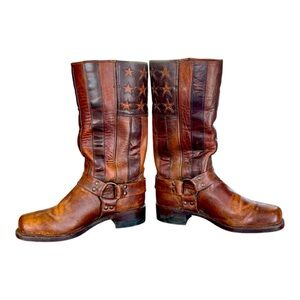 Men’s Frye 150 year anniversary harness boots size 8.5